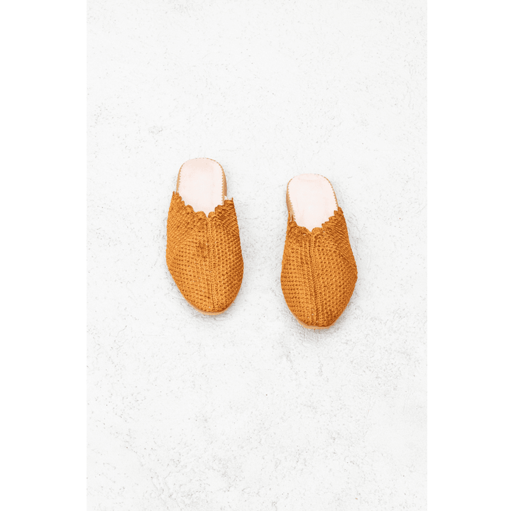 נעלים סרוגות - עיצוב בסגנון מרוקאי