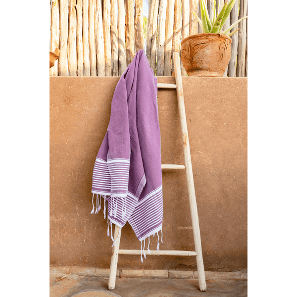 מגבת חמאם - עיצוב בסגנון מרוקאי