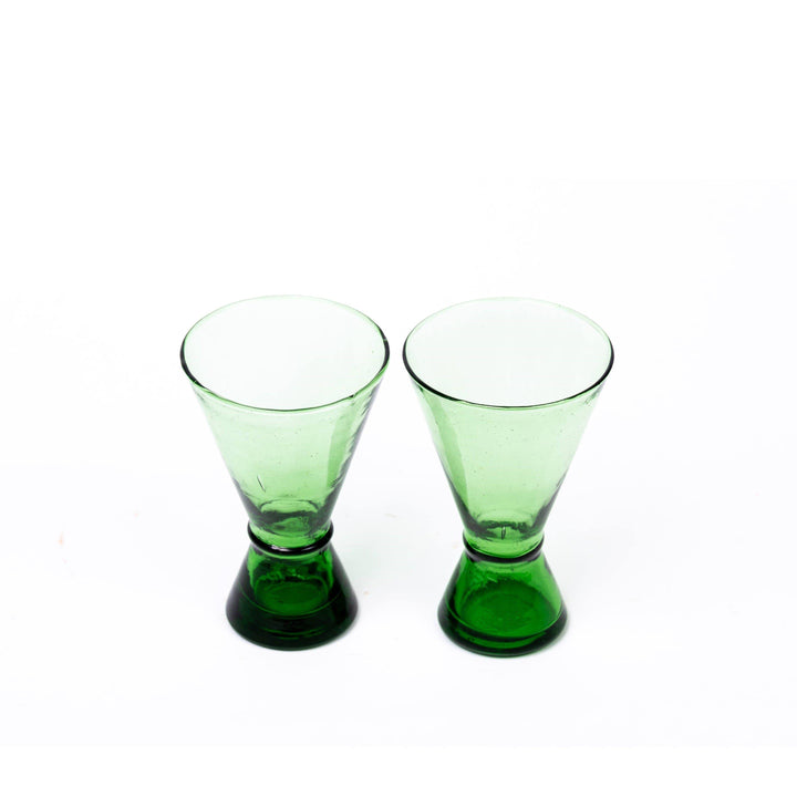 כוסות מגנוליה ירוקה - עיצוב בסגנון מרוקאי