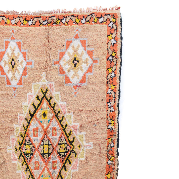 שטיח מרוקאי וניטג׳ - פלור דה אורנג׳ - עיצוב בסגנון מרוקאי