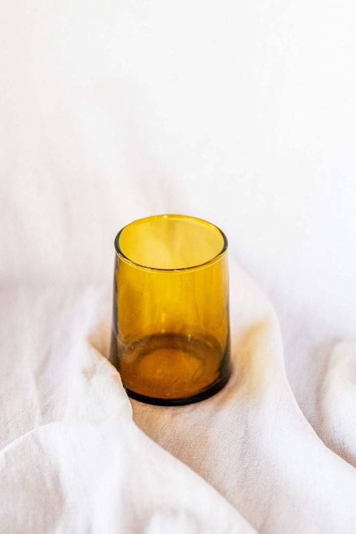 כוסות קונוס אמבר - עיצוב בסגנון מרוקאי
